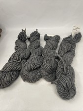 4x Brown Sheep Co. Prairie Silks Shilling Silver 50 G Mohair/Wool/Silk