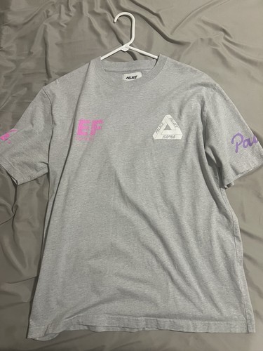 Palace X Rapha Grey EF Education First Short Sleeve TShirt Mens Large 