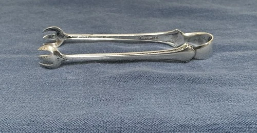Sterling Silver 4” Sugar Tongs By Towle CHIPPENDALE Pattern No Monogram