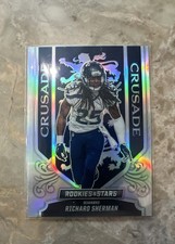 2023 Panini Rookies & Stars - Crusade Richard Sherman #CR-28 Silver Prizm