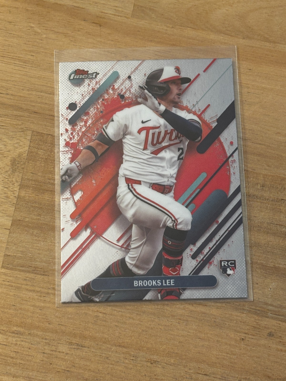 Brooks Lee -  2025 Topps Finest Rare Rookie RC Card #299