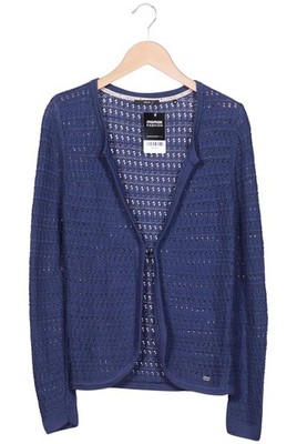 ZERO Strickjacke Damen Cardigan Jacke Gr. EU 36 Baumwolle Marineblau #8pkxye2