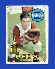 1969 Topps Set-Break # 95 Johnny Bench VG-VGEX *GMCARDS*