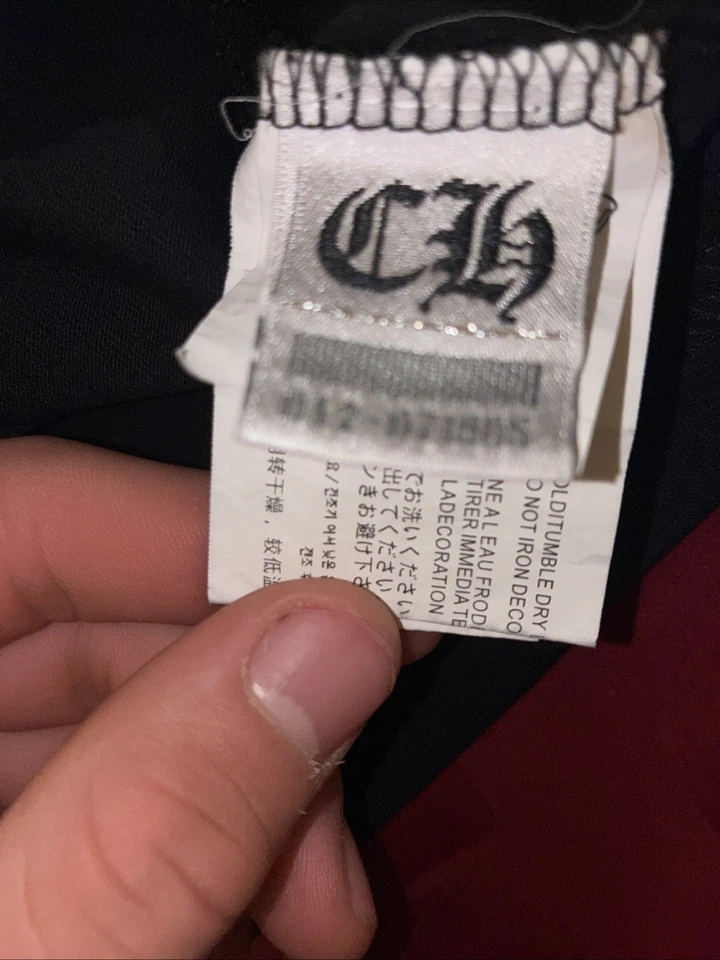 Camiseta Chrome Hearts X OFF Blanca Exclusiva Nueva York Edición Limitada Negra Foto 3 de 4