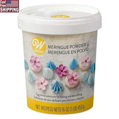 16oz Meringue Powder Egg White Alternative Baking Decorating Royal Icing New
