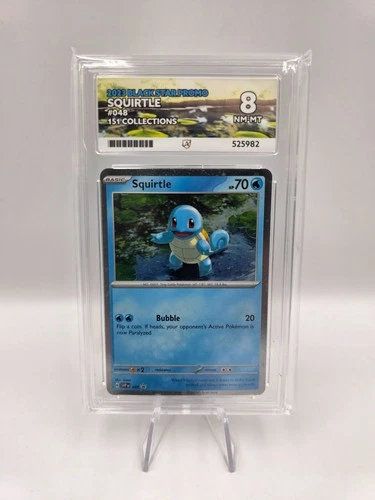 ACE 8 Squirtle Black Star Promo Scarlet & Violet 151 SVPen 048 Pokemon - NOT PSA