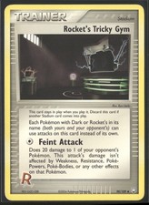 Rocket's Tricky Gym Uncommon Team Rocket Returns 90/109 NM on eBay