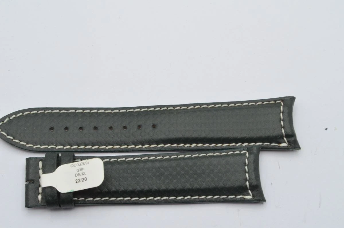 Jaeger-LeCoultre 純正 アリゲーターベルト TJ 22mm Jaeger-LeCoultre 22 mm Band Width Wristwatch Bands Black for sale