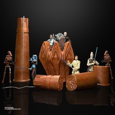 Geonosis Arena Säulen Balkon Diorama 1:18 TV...