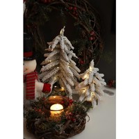 Weihnachten Kranz Ø 22 Cm Windlicht Dekokranz Weihnachtskranz Weihnachtsdeko