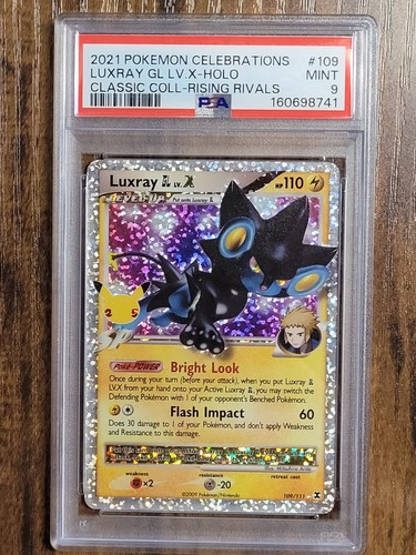 Luxray GL LV.X graded PSA 9 for sale on eBay