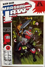 Marshal Law Kingdom of the Blind 1990 Prestige One-Shot Pat Mills Kevin O'Neill