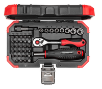 "Gedore Red SteckschlüSsel-Satz 1/4\" 23-Teilig 6-13 Mm+Bits"