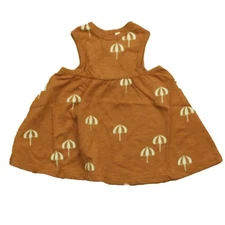 Rylee + Cru Layla Mini Dress Umbrellas Pattern Baby Girl 0-3 Months