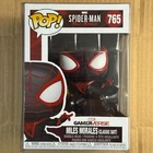 Funko Pop! Miles Morales Classic Suit #765 Spider-Man, Games, Marvel