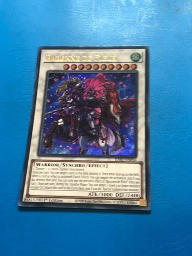 YUGIOH Ultra Rare Baronne De Fleur RA01-EN034 1st Edition