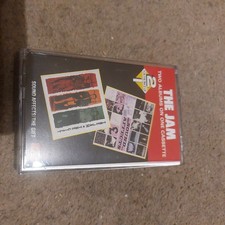 THE JAM -two on one tape  sound affects  the gift - CASSETTE ALBUM