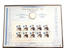 Numisblatt 1/97 "Philipp Melanchthon" 210 € 625er Silber, SG