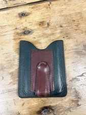 Orvis Battenkill Leather Wallet Money Clip Made In USA Fly Fishing