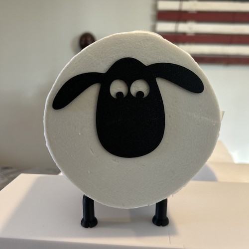Funny Sheep Toilet Paper Roll Holder, Quirky Bathroom Decor=Made In USA - Picture 1 of 5