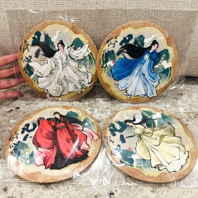 A Mortal s Journey - Han Li, Nangong Wan, Wang Chan, Chen Qiaoqian big can badge