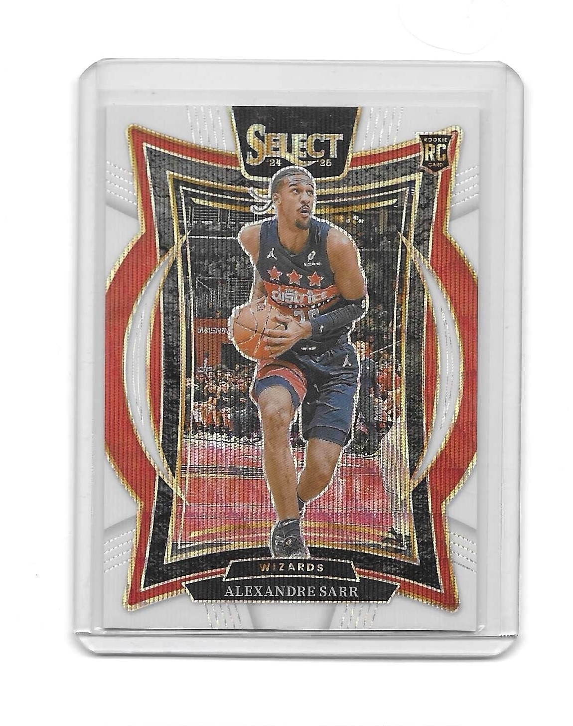 2024-25 Panini Select 73 RC Alexandre Sarr White Wave Prizm /99