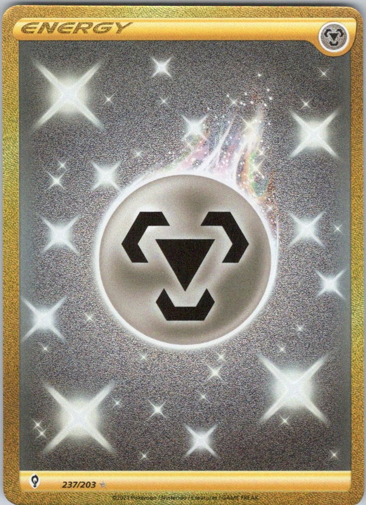 Metal Energy (Secret) #237/203 (Holo) (NM) SWSH07: Evolving Skies SWSH07 Pokemon