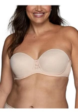 Vanity Fair Womens Beauty Back Underwire Smoothing Strapless Bra 74380 Size 36DD