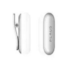 PLAUD NotePin AI Voice Recorder Exclusive Magnetic Pin and Clip Silver