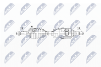 NTY NPW-TY-058 Antriebswelle Vorne Links FüR Toyota