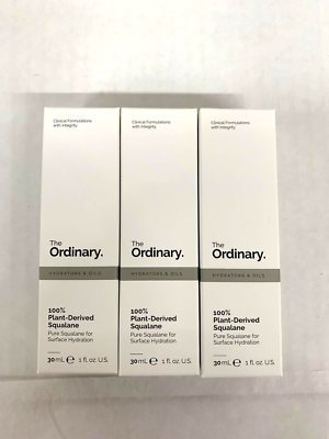 New The Ordinary 100%Plant-Derived Hemi-Squalane (30mL) | (USA SELLER) Pack  of 3 | eBay
