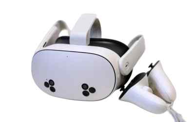 Meta Quest 3S 128Go - Casque VR Autonome Réalité Mixte - Blanc