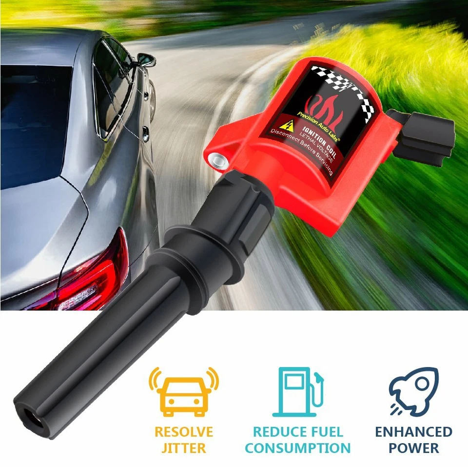 Set Of 8 Ignition Coil Bobina For Ford F-150 4.6L 5.4L V8 Lincoln Mustang DG508 - Image 4 of 4