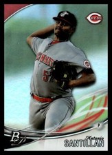 2016 Bowman Platinum #TP-AS Antonio Santillan Cincinnati Reds