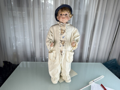 Poupée en porcelaine Cindy Marschner Rolfe 21 11/16 pouces excellent état eBay