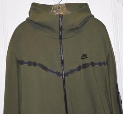 Men's-Nike-Tech-CU4489-326-Tracksuit-Sweatsuit-Jacket-Pants-Hood-Cotton-XXXL-3XL