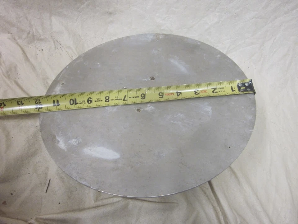 Vintage Ateco 612 Cake 12in Aluminum Top Decorating Stand - Image 4 of 4