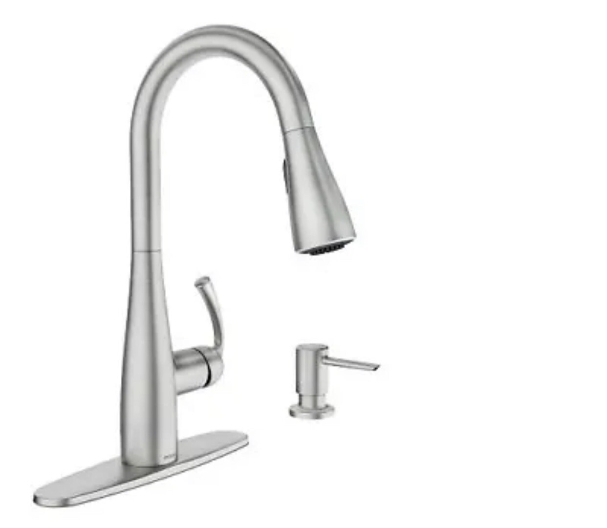Moen Sombra 87702 SingleHandle Standard Kitchen Faucet Chrome *READ