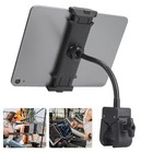 Tablet Holder Mount for 5-12.9" iPad Phone for Exercise Bike Treadmill Handlebar