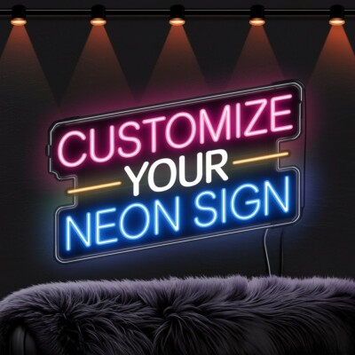 Handmade LED Neon Light   Personalized Wall Art for Parties, Weddings&Businesses
