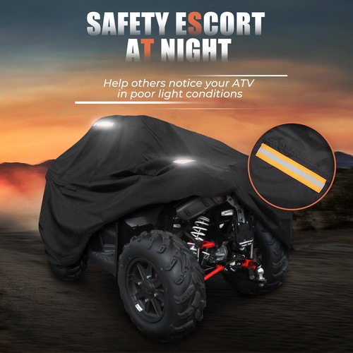 KEMIMOTO 300D ATV Storage Cover Heavy Duty for CFMOTO CFORCE 800 XC 600 Touring2 - Picture 6 of 11