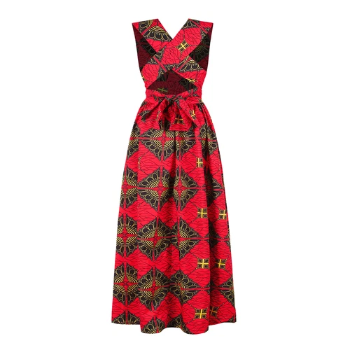 Afrikanische Dashiki Damen-Maxikleider - Bild 11 von 15