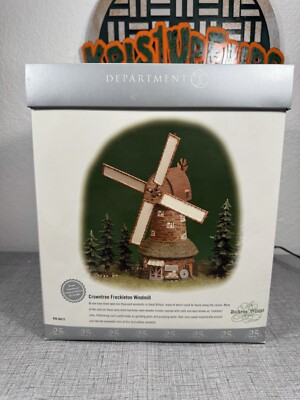 Original Dept 56 Crowntree Freckleton Windmill 58472 #3016/30,000 Rare