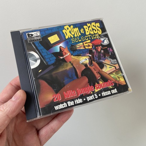 DRUM & BASS SELECTION 5 RARE 2xCD VERSION OOP DRUM N BASS JUNGLE D