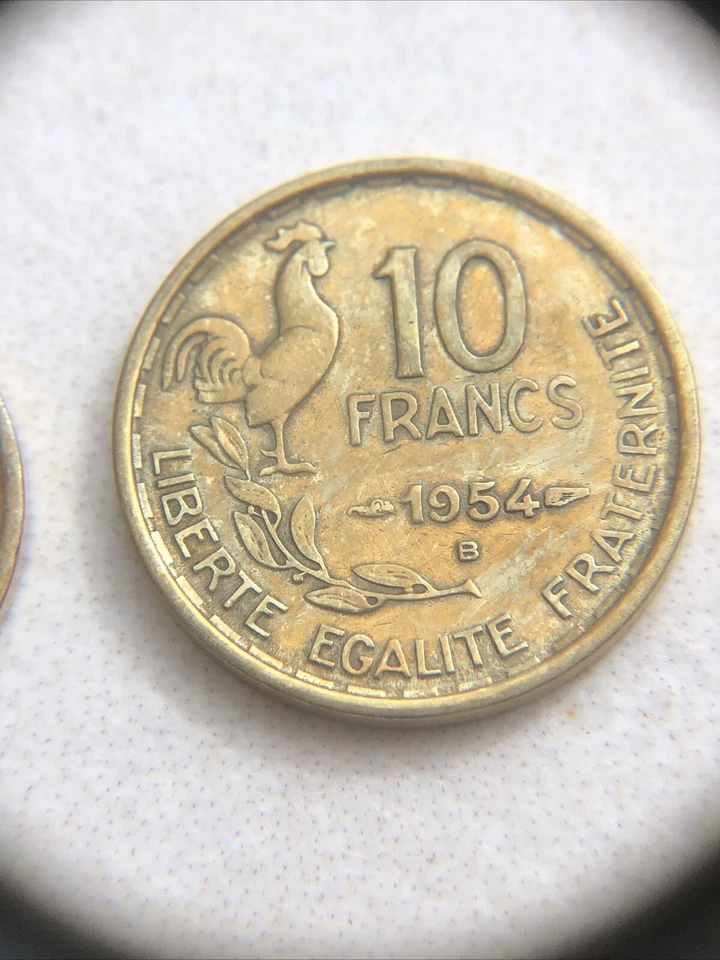 10 Francs 1954B. G. Giraud (1950,1954B) TTB - Photo 3/4