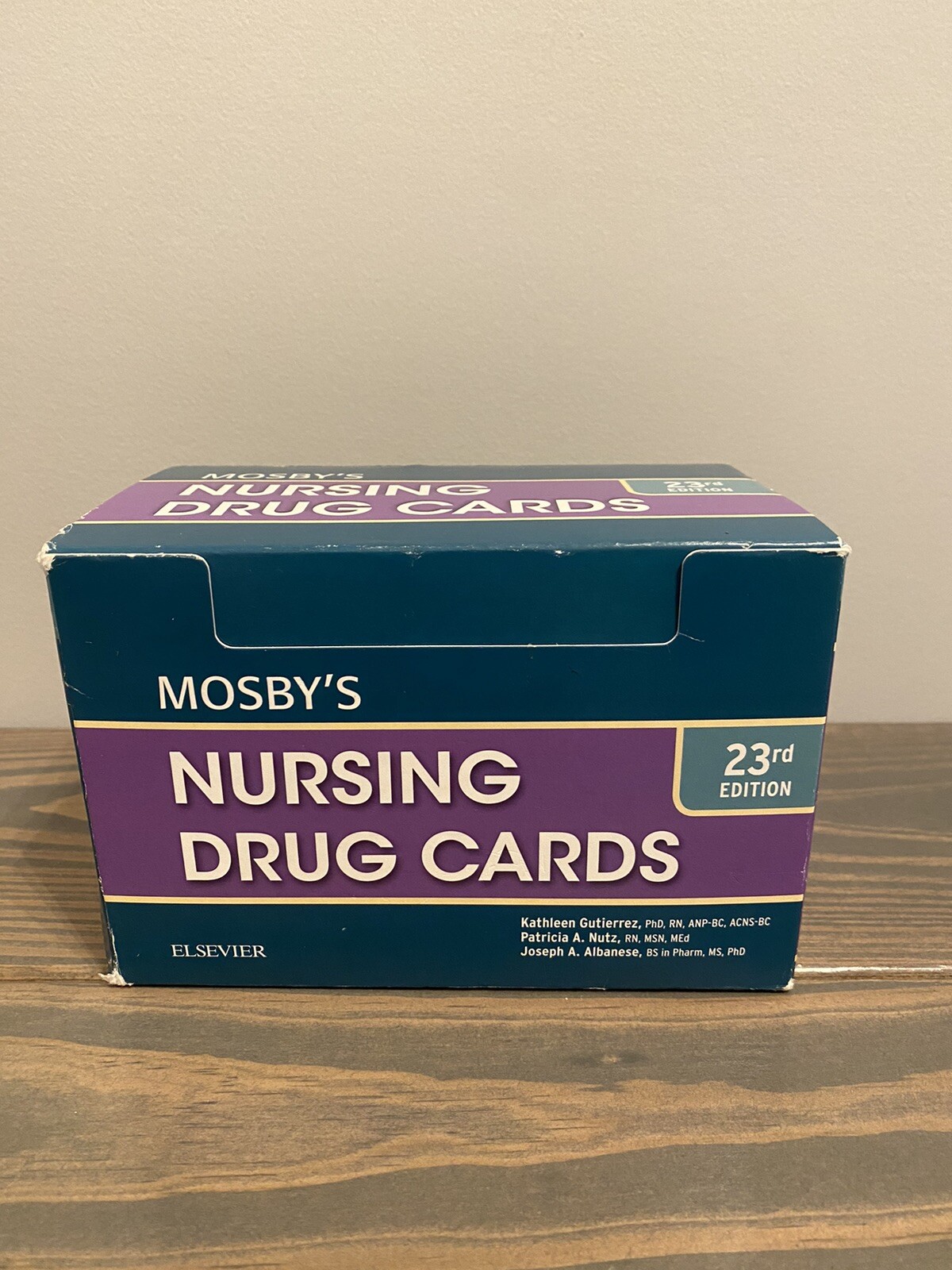 Mosby's Nursing Drug Cards by Joseph A. Albanese and Patricia A. Nutz
