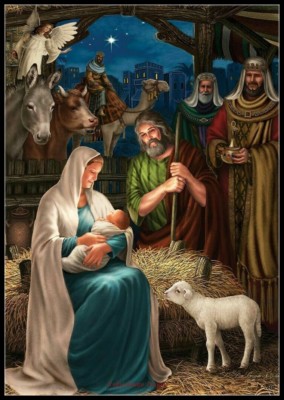 Holy Family 3 - DIY Chart Counted Cross Stitch Patterns Needlework Embroidery 