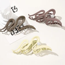 Women Metal Clip Large Hair Catch Hairpin Shark Hair Claw Clip Hair Accessories⇘