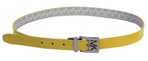 michael kors belt womens yellow