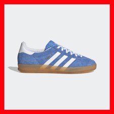 NEW Adidas Gazelle Indoor  Blue Fusion Gum  Sneakers HQ8717 Women  s Size 10.5